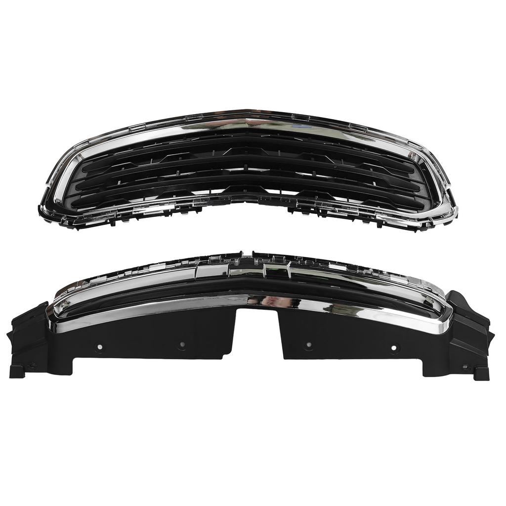 Kühlergrill-Set oben unten Chrom 94516090 95405770 Ersatz für Chevy Cruze J300 2015 bis 2016