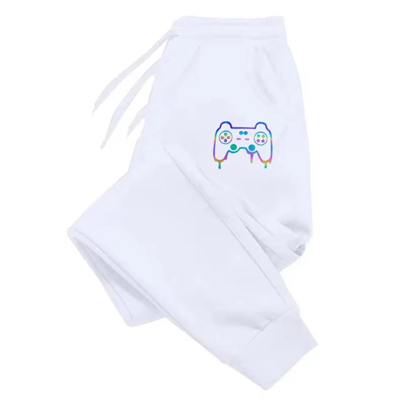 Funny Games Console Printed Pants Men Casual Outdoor Sports Fitness Jogging Long Pants Fashion Drawstring Sweatpants