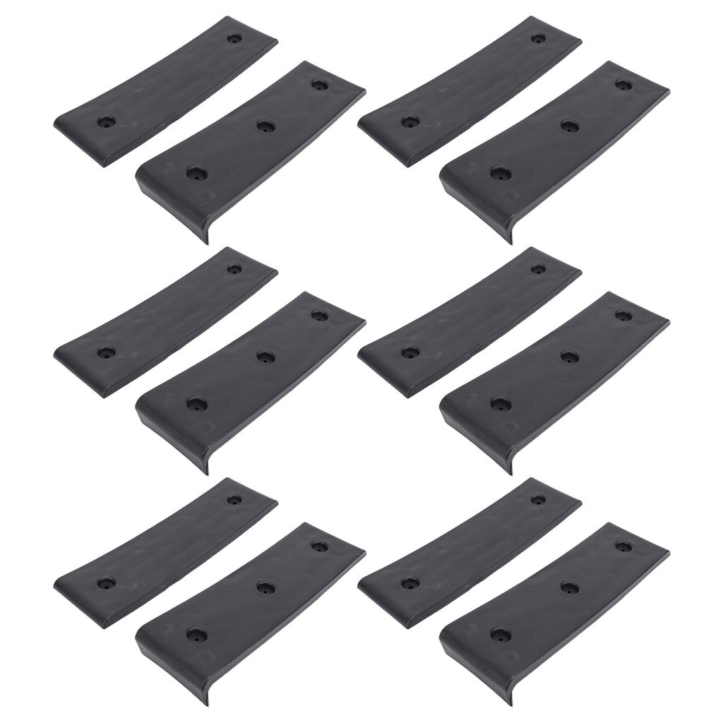 10 Piece Black Boat Trailer Bunk Slides Pads Easier Launching Loading 3 X 10in Reduces Friction for