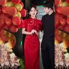 Red national style new Chinese cheongsam improved young women's high-end engagement dress toasting dress bridal return dress