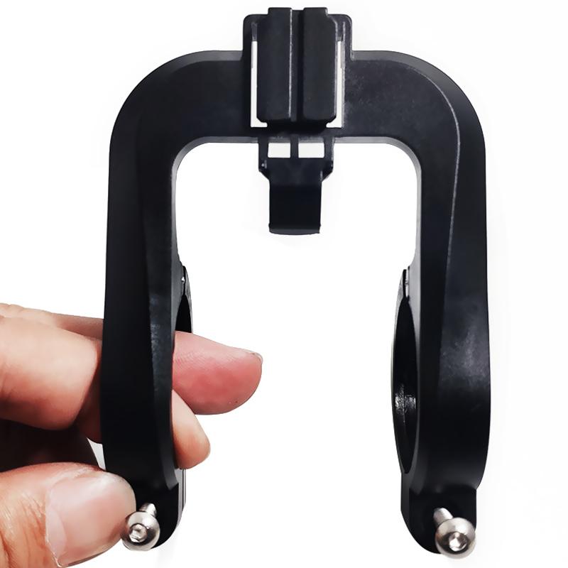 Bicycle Light Holder MTB Bike Headlight Extension Bracket Stand Bike Headlamp Handlebar Central Mount Cycling Accessories