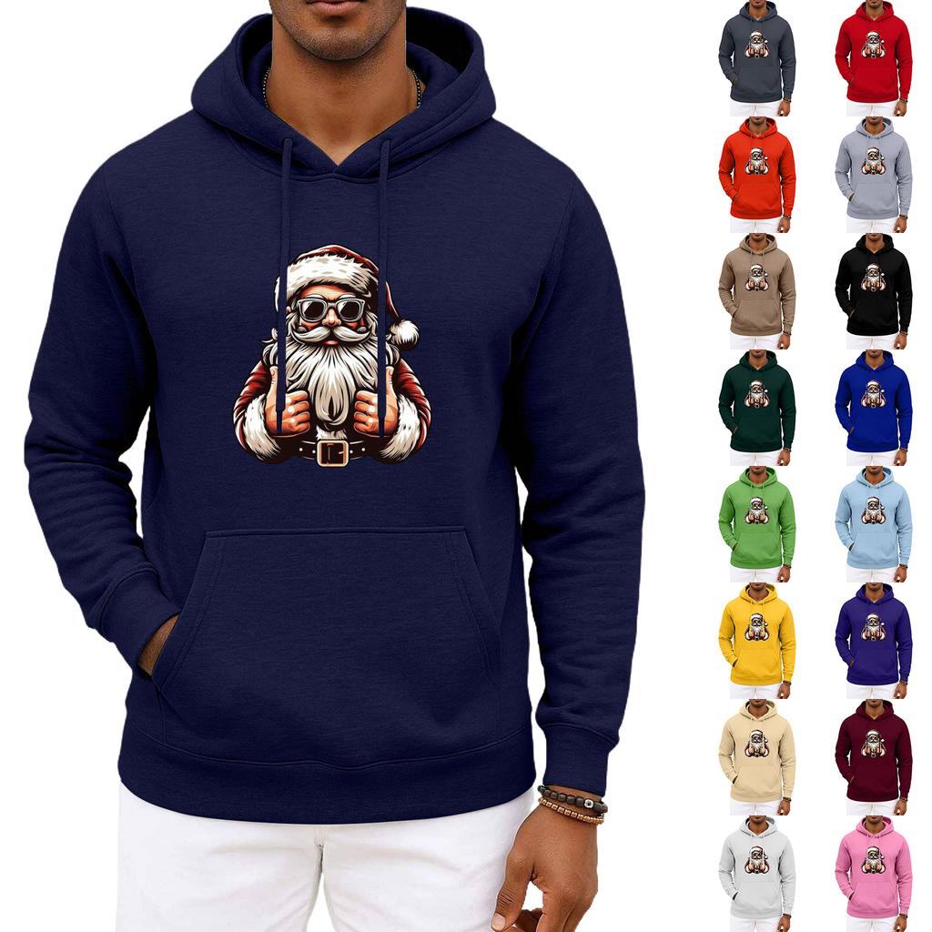Men's  And  Women's  Christmas  Hooded Hood  Long Sleeves  Hoodie