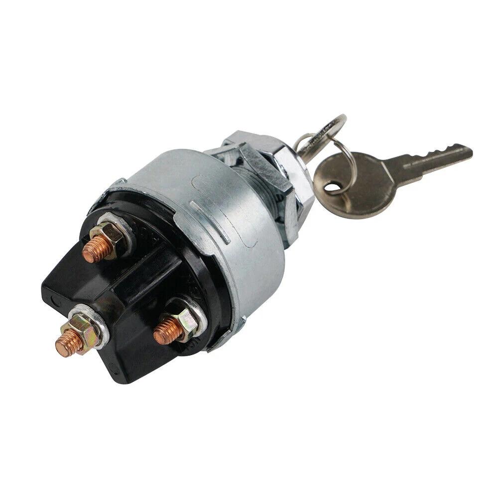12V Universal Auto Car Boat Ignition Starter Switch 4 Position W/ 2 Keys On Off for Tractor Tuning Truck Car Tool Switches4