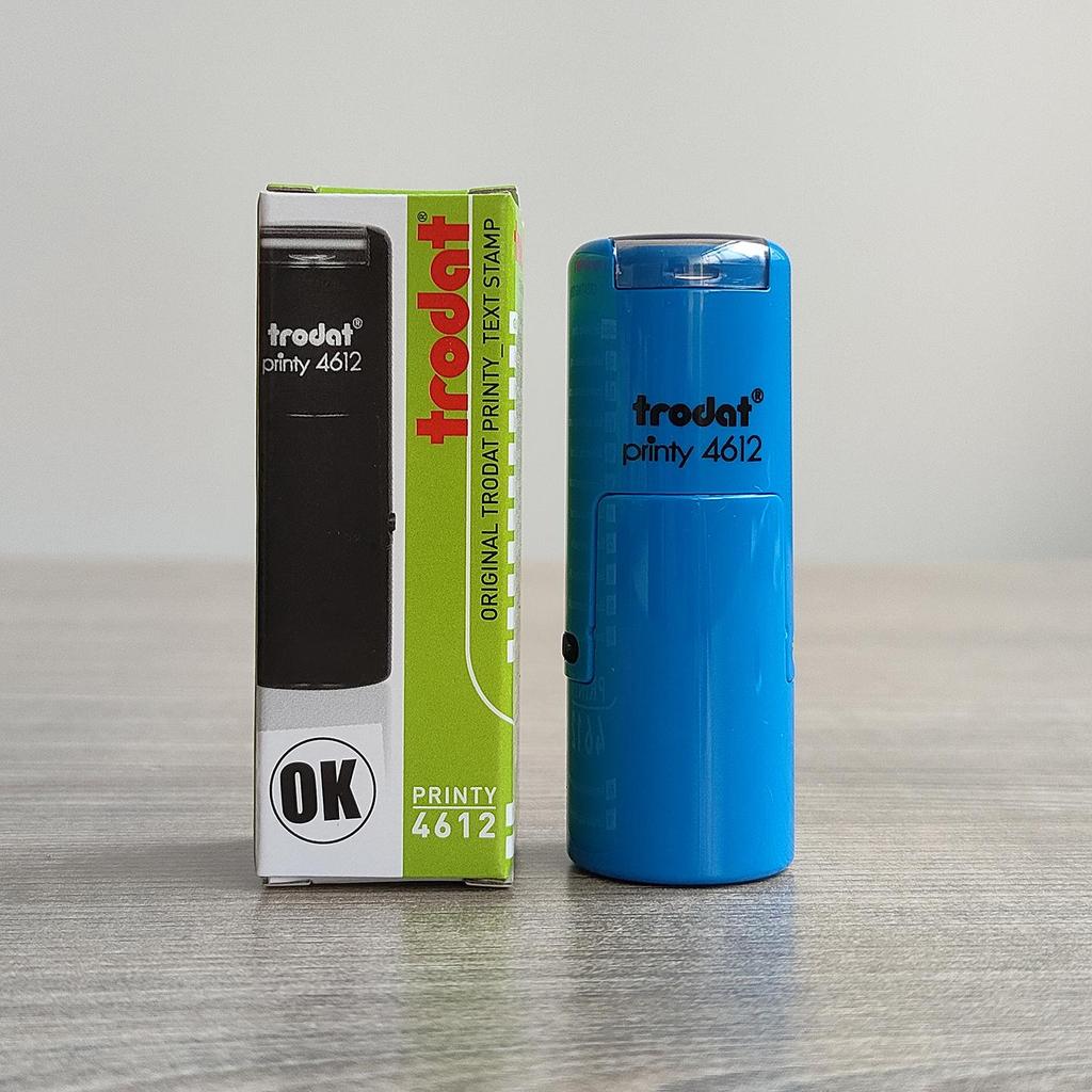 İsimler ve İmzalar İçin Trodat 4612 Kendinden Mürekkepli Damga (Kazıma Yok)
