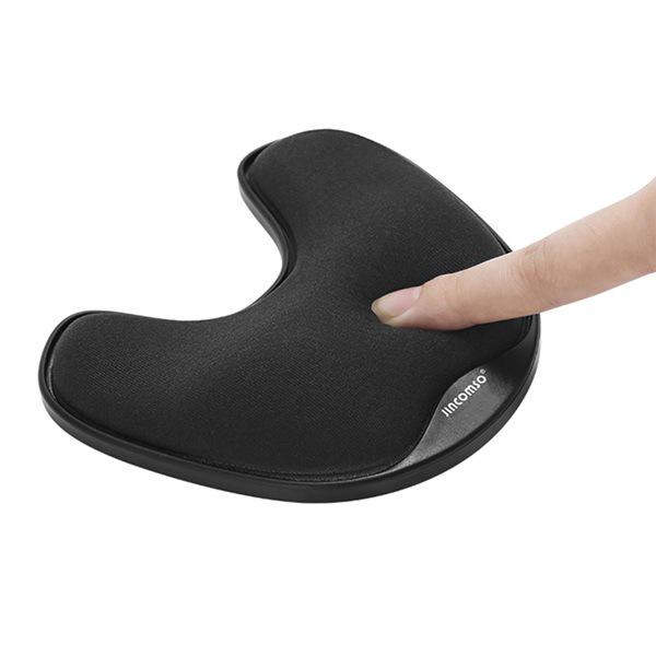 

JINCOMSO Black Rotating Sliding Wrist Rest: ABS, Memory Foam, Steel Ball Other