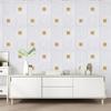 10PCS 3D Tile Brick Wall Sticker Wallpaper Self-adhesive Waterproof Foam Panel