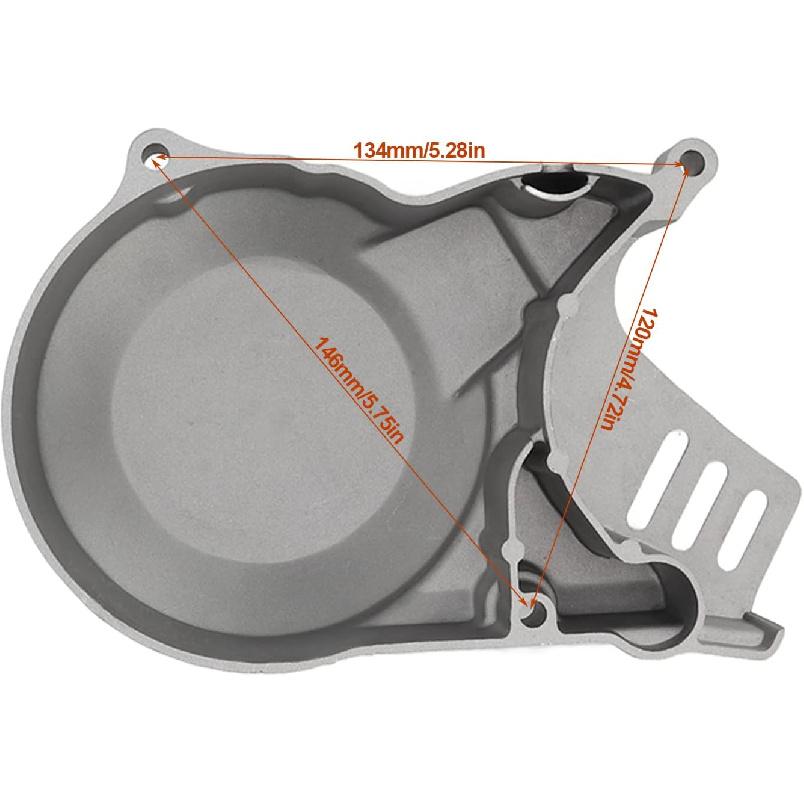 Motocross Engine Stator Cover, Engine Stator Case Rustproof for 110cc 125cc 150cc 180cc Dirt Pit Bike