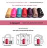 2025 Women's Mid-Length Lightweight Down Jacket - Autumn/Winter Round Neck, 90% White Duck Down, Slim Fit, Plus Size Available.