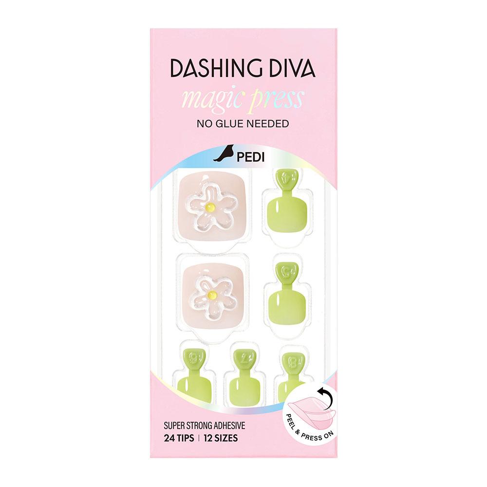 

DASHING DIVA Magic Press Nail/Pedi 62 types Pedi My Garden