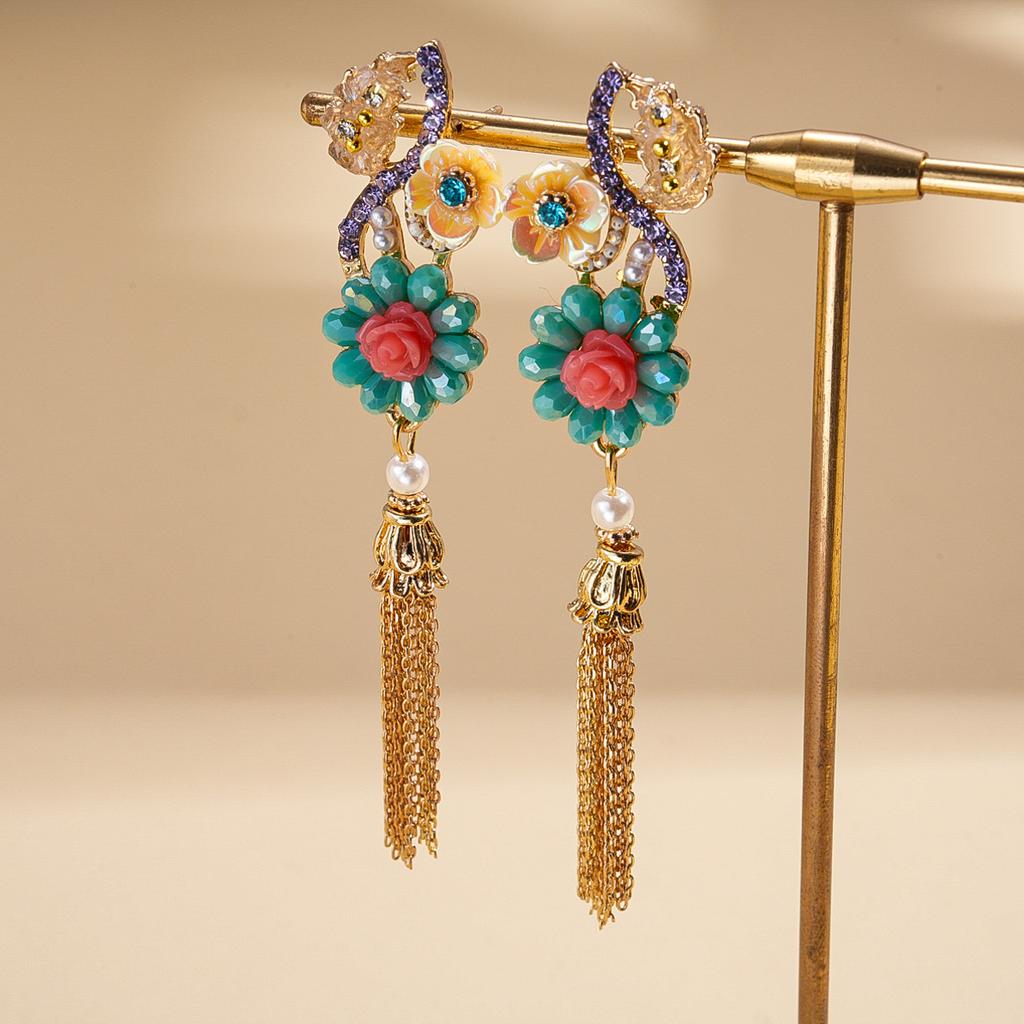 Boucles d'oreilles pendantes tendance pour les bijoux pour femmes