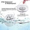 Underwater Light, Led Underwater Lights Pool Lighting Magnetic Waterproof Light With Remote Control, Ip68, 13 Leds Color Changing Led Underwater Festi