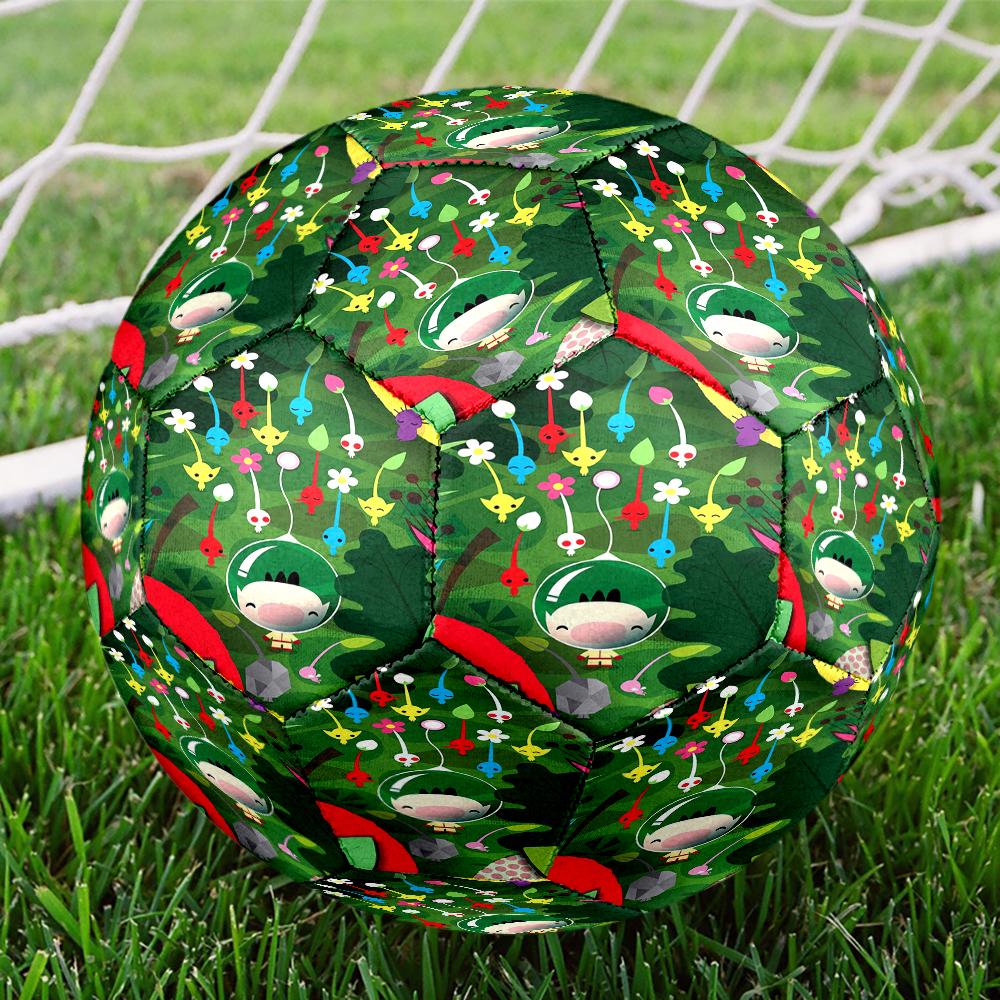 Pikmin Theme Size 5 Soccer Ball, Suitable for Both Indoor and Outdoor Matches, a Gift Suitable for Everyone.