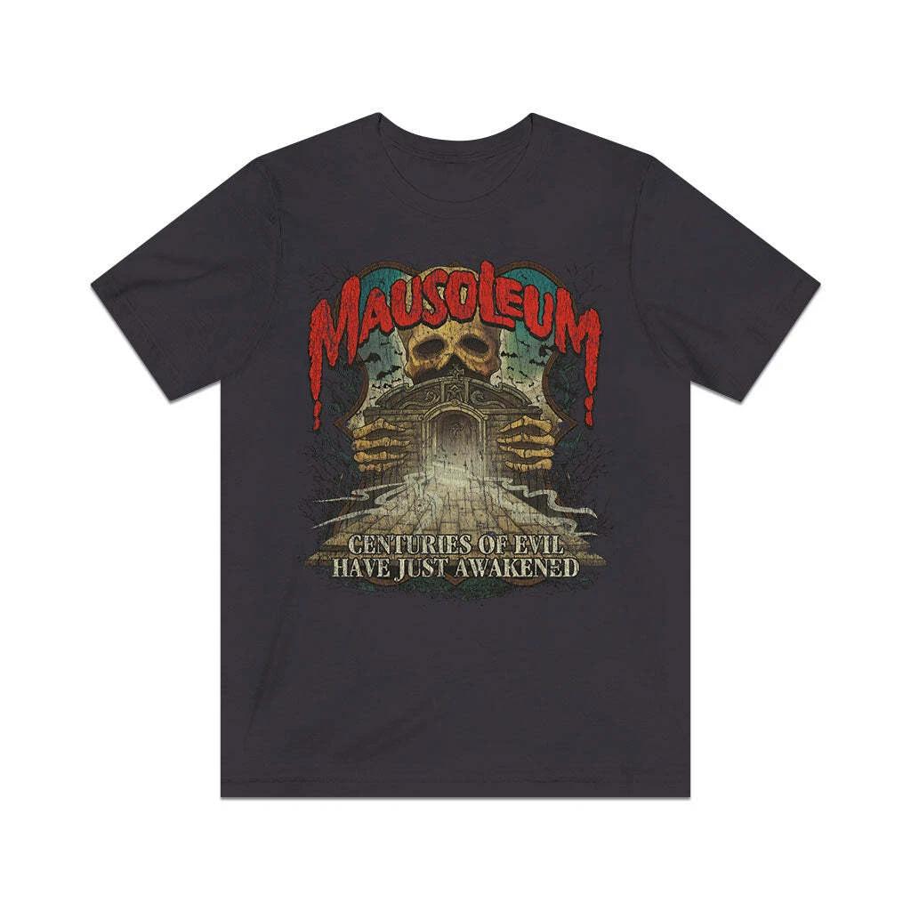 Mausoleum Centuries of Evil 1983 Vintage Men s T shirt 3XL