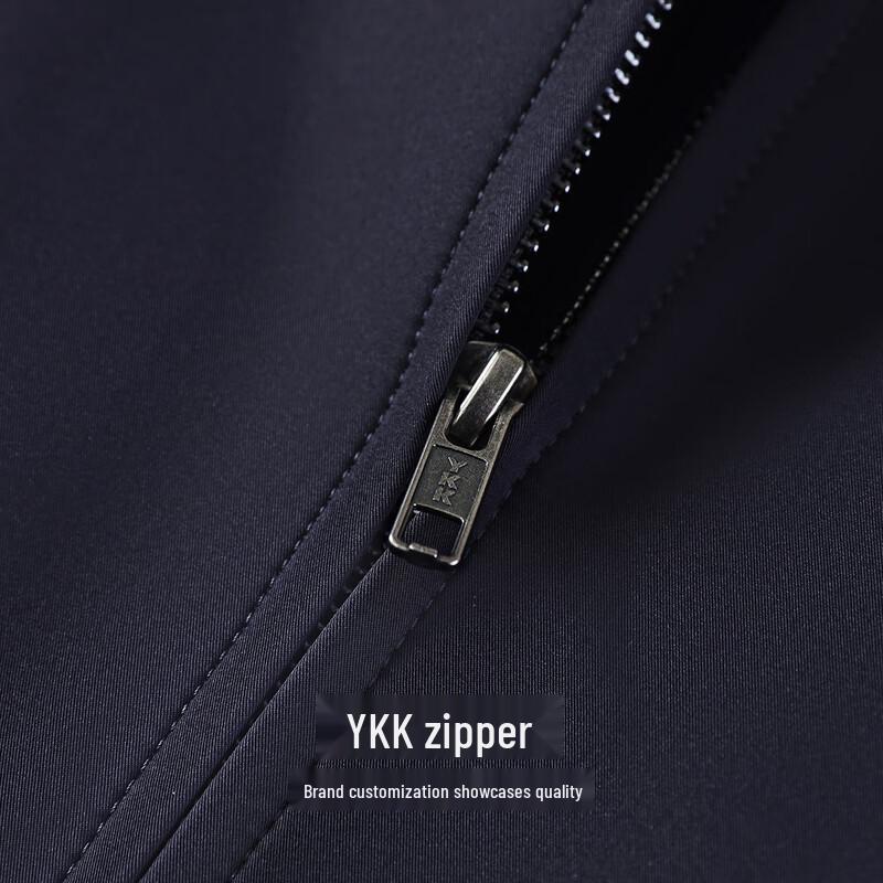 Antonio Men's Classic Lapel Windproof Business Jacket