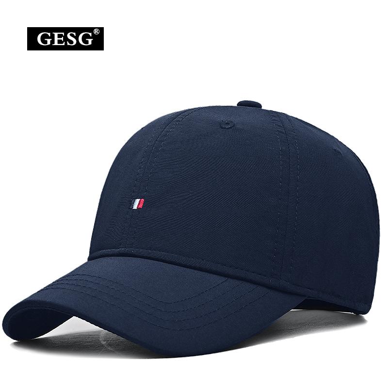 

New Simple Standard Big Head Round Cap Spring and Summer Sunscreen Baseball Cap Tide Casual Sun Visor Hat Men XL62 синій