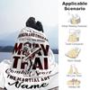 Men's Judo Customize Text Blanket Multi-purpose Personalized Blanket Ultra-Soft for Bedding Livingroom Seaside Picnics All-Season Use
