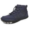 Plush Warm Snow Boots for Men Women High-top Winter Hiking Shoes Non-slip Elastic Casual Sneakers