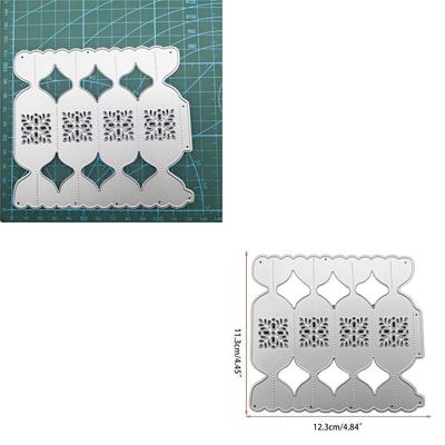 Süßigkeiten-Geschenkbox Prägung Metall-Stanzformen Schablone DIY Scrapbooking-Vorlage