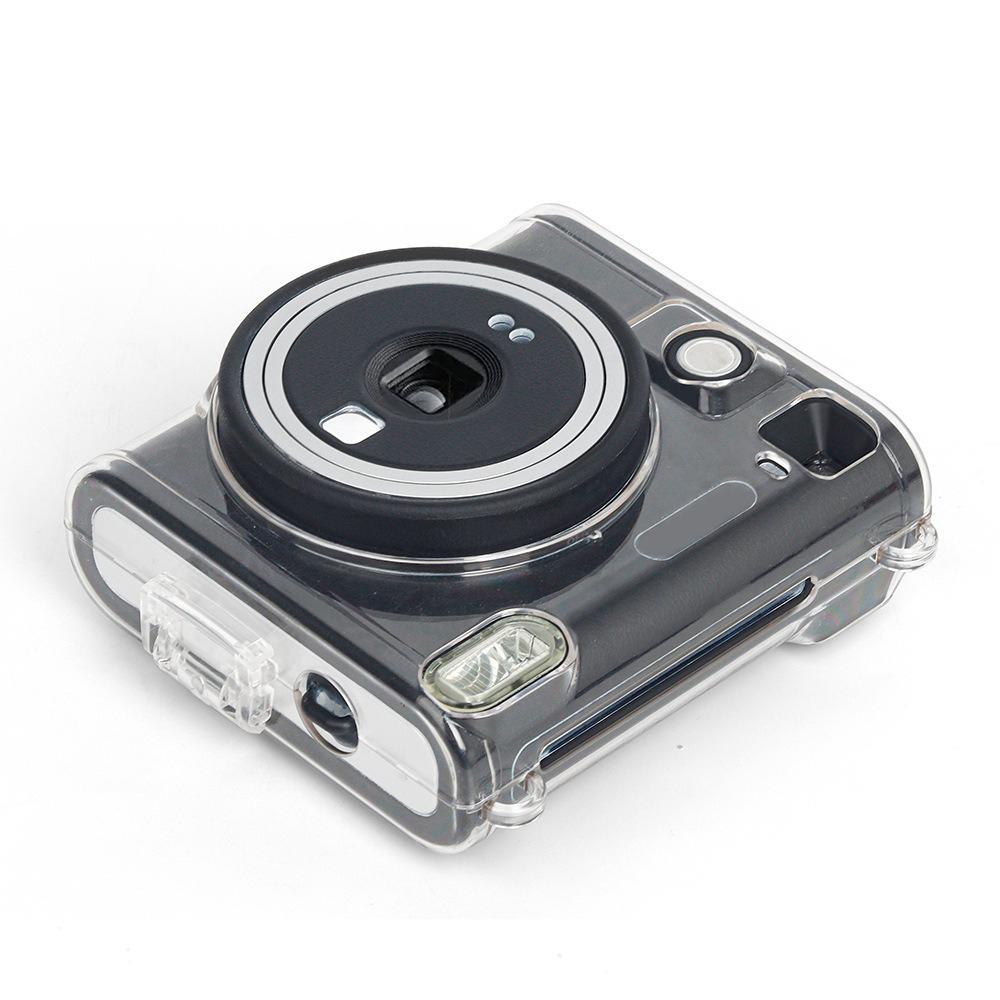 [Film Lab] Instax Square SQ40 Transparent Case Camera Protective Case with Strap CAA10