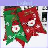 Christmas Celebration Santa Claus Pattern Banner Set With Nonwoven Fabric For Festive Wall Decor