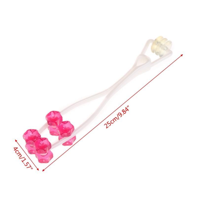 Multifunctional Cats Massage Tool Thin Face Massager Pet Grooming Teaser
