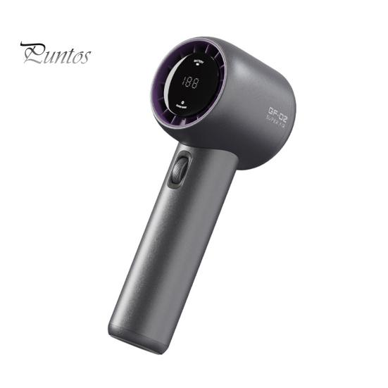 

Портативный ручной вентилятор Регулируемый турбо-мини-вентилятор Цифровой дисплей Питание от аккумулятора USB Перезаряжаемый персональный вентилятор