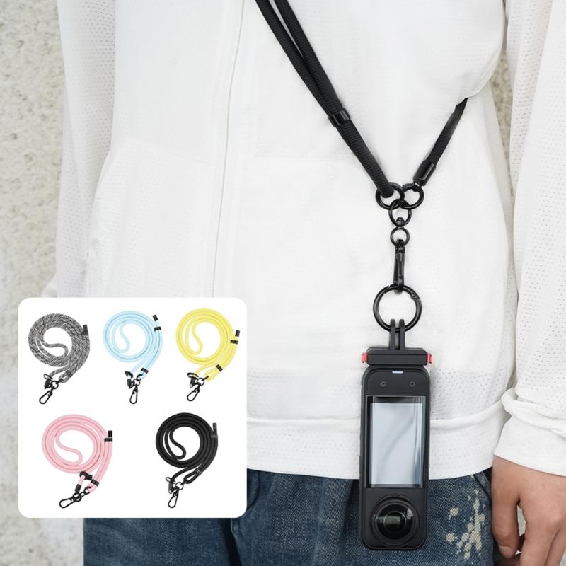 Quick Detach Camera Mounting Straps Adjustable 42.5-80cm for Action4/5/X5 Shootings And Daily Carry