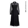 ELLASSAY Women's Elegant Long-Sleeve Dress