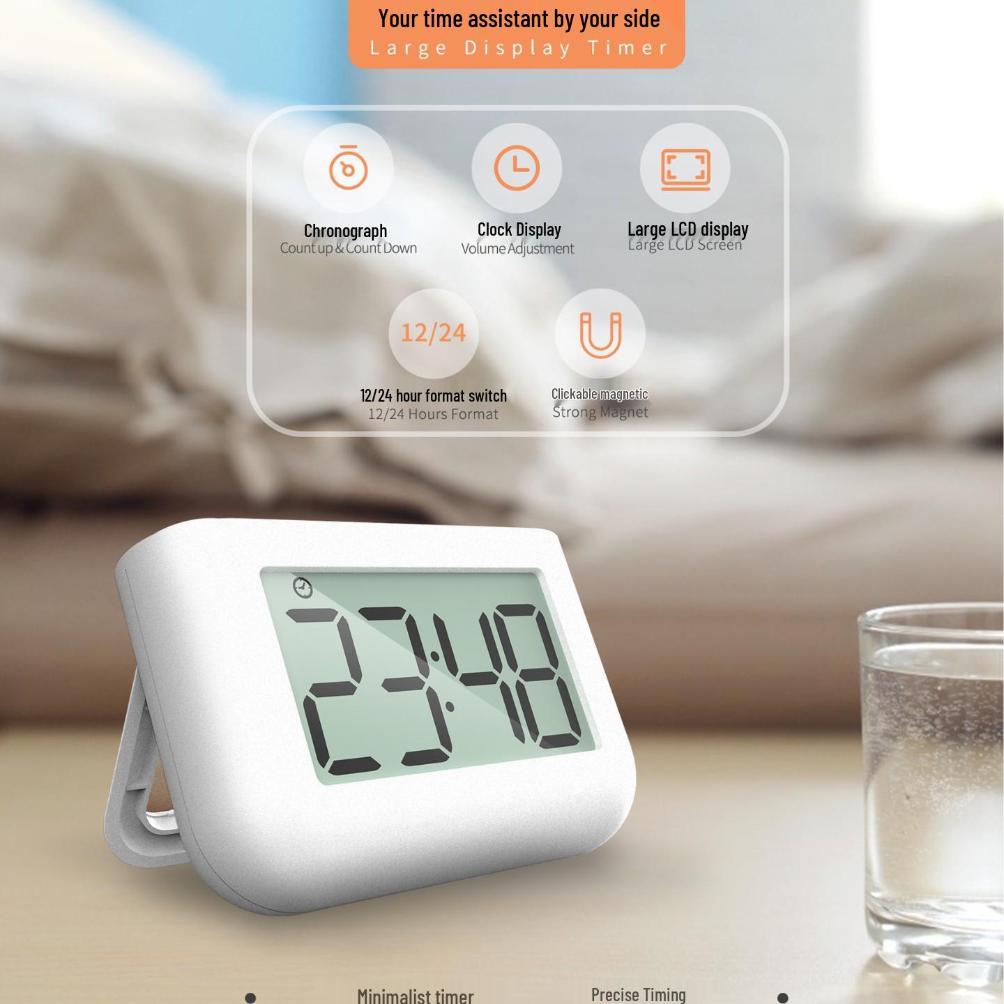 

Student Timer with Visual Progress Bar for Kitchen