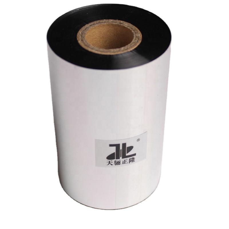 110mm*300m Premium Resin Thermal Transfer Ribbon TTR PET PVC Synthesis Label Great Scratch Resistant Barcode Printer Ribbon чёрный