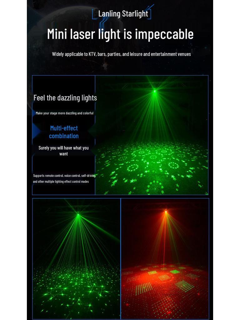 USB Mini LED Laser Party & Atmosphere Light
