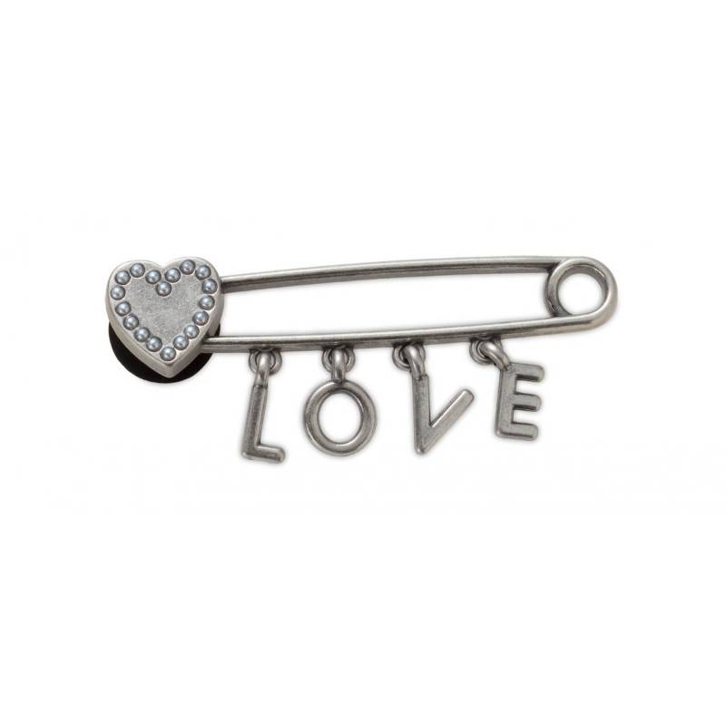 Шарм-брошь Crocs Bijoux Love Safety Pin CR.4383LOVE SAFETY PIN