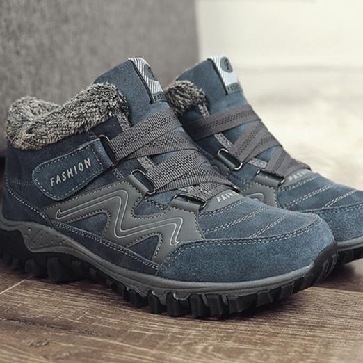 Winter Walking Shoes with Velvet Warmth Outdoor Shoes Women's Shoes Thickened Elderly Sports Shoes Cotton Shoes Men and Women