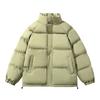 Men's Cotton Clothes Winter Thickened New Trendy Cotton-padded Clothes Without Hats Stand-up Neck Bread Clothes Trendy Jacket