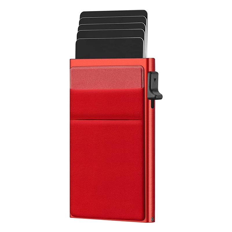 1PC Credit Card Holder Men Thin Slim Mini Minimalist Wallets Luxury Metal Bank ID Cardholer Case Wallet for Men Choice