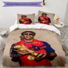 Lamine Yamal Fcb World Cup Champion Bedding Set,Premium Bed Linen for Bedroom Home Decoration,Perfect Collectible Gift for Messi Fans,Easy Care Duvet 