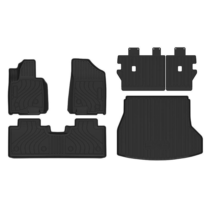 TPE Odorless Floor Mats & Trunk Liner for 2024 Changan UNI-Z - Eco-Friendly & Wear-Resistant.
