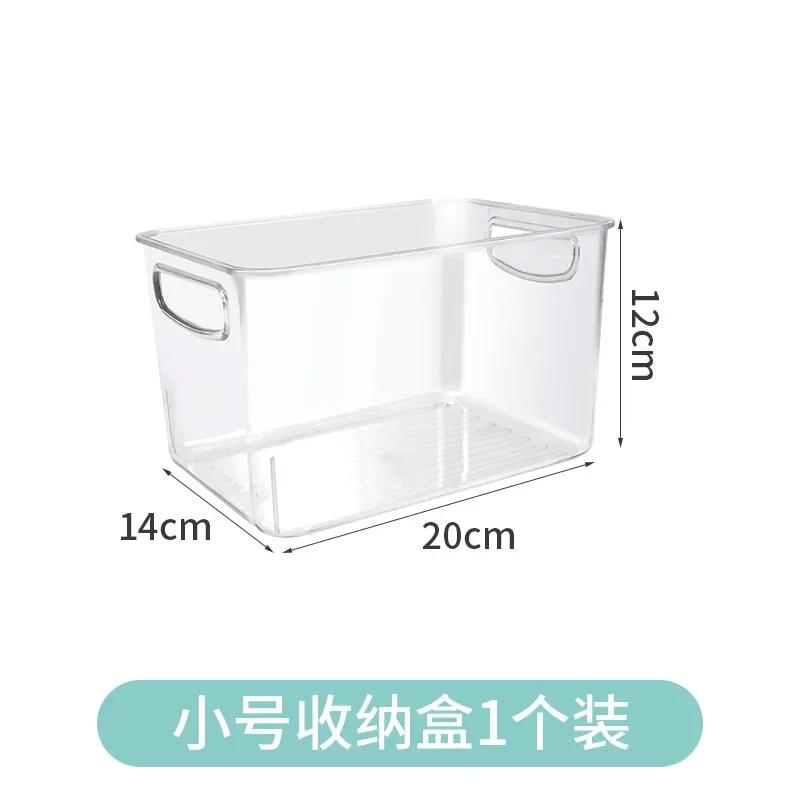 

Refrigerator Storage Box for Cans, Kitchen Fridge Organizer Bin, Soda and Food Storage Container, Stackable Pantry Basket