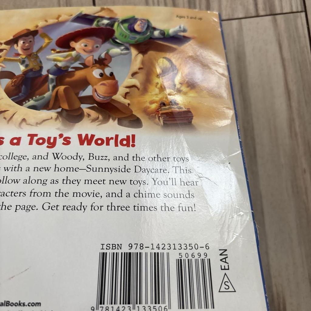 [USED] Read Along Toy Story, Cars