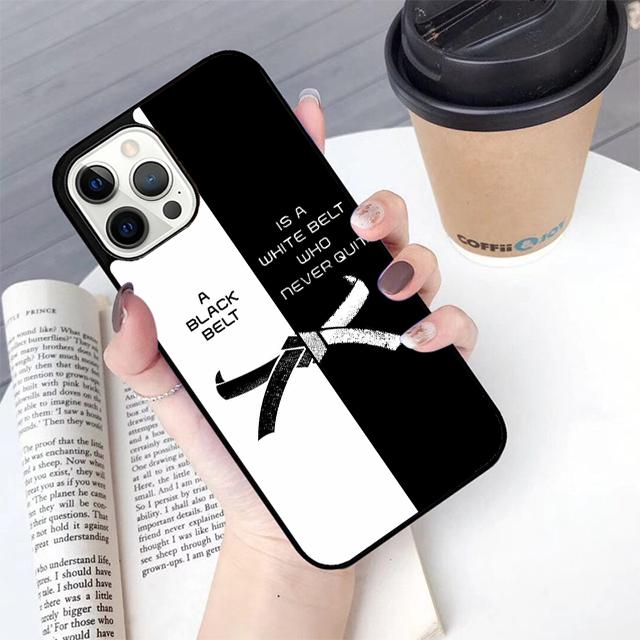 Kung Fu Taekwondo Martial Arts Phone Case Cover for iPhone 17 Air 16 16e 15 12 11 13 14 Pro Max Apple Plus Coque