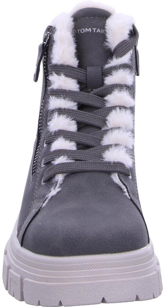 Ботинки Tom Tailor Lederimitat Textil grau