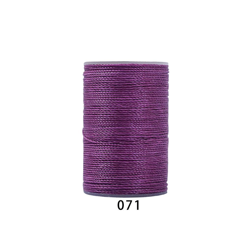 0.8mm 50m High-Strength Polyester Waxed Thread for DIY Leather Goods Sewing