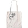 Techno Prime Nyan Tama Tote Bag, 4573619380277, Off-White