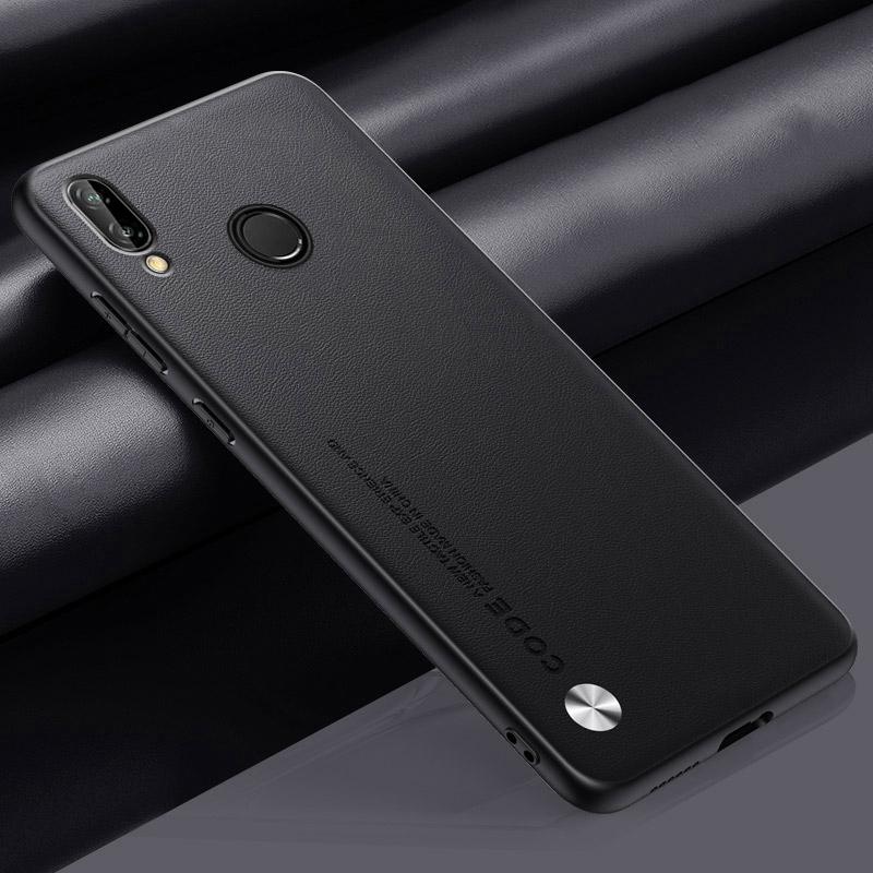 Luksusowe etui ze skóry PU dla Honor Note 10 Tylna okładka Matowe silikonowe Wstrząsoodporne Pełna ochrona Etui na telefon Dla Honor Note10 Coque