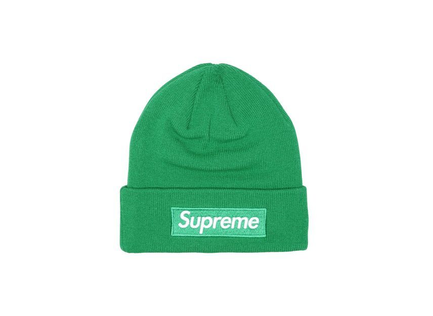 Supreme New Era Box Logo Beanie Green One-Size