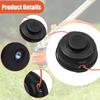 For Makita-198386-5 Trimmer Head Replacement Easy Installation Safe Fast Cutting Head String Grass Trimmer Parts