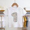 One Piece Summer Digital 19 Printed Childrens Short Sleeve Cute Casual TShirt Suitable for Boys and Girls Great for Gifting