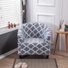 Club Chair Cover Small Sofa Skins Protector Single Seat Chair Cover Arm Chair Slipcovers For Dining Room Floral Printed