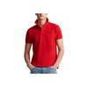 Polo Ralph Lauren Classic Mesh Solid Short Sleeve Polo Shirt Men Tops Red MNPOKNI1N820092-600