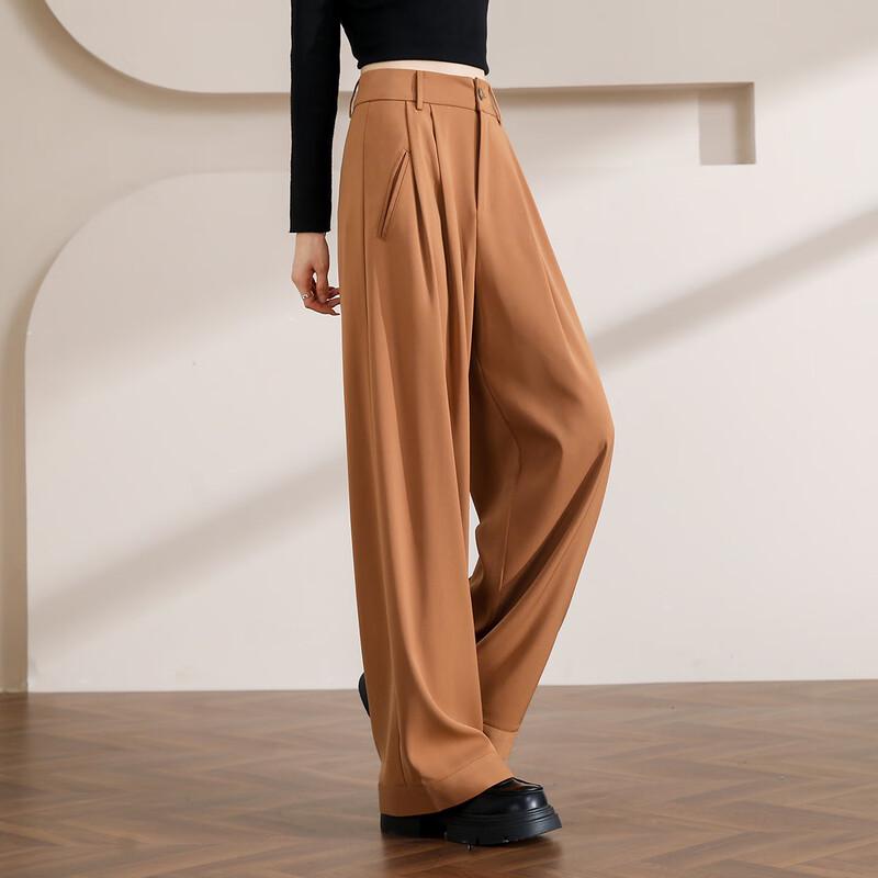 Demana Women's High-Waisted Slimming Suit Trousers